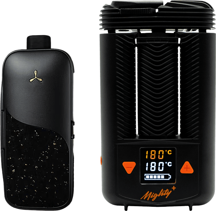 AirVape Legacy Pro 2 vs Mighty+ size comparison