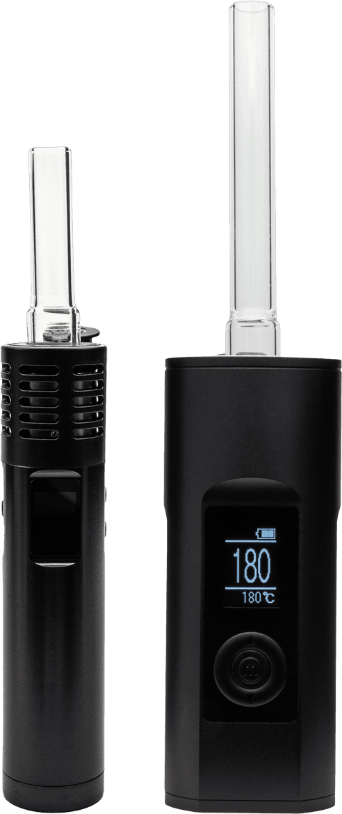 Arizer Air Max vs Arizer Solo 2 Max size comparison