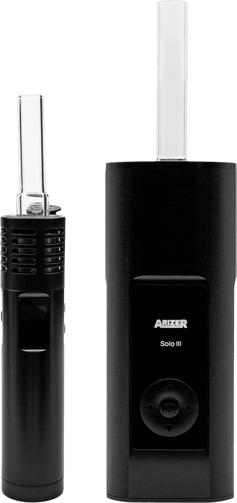 Arizer Air Max vs Arizer Solo 3 size comparison