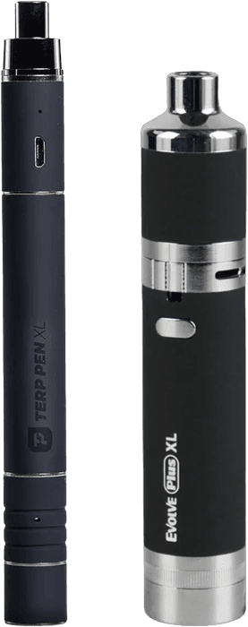 Boundless Terp Pen XL vs Yocan Evolve Plus XL size comparison