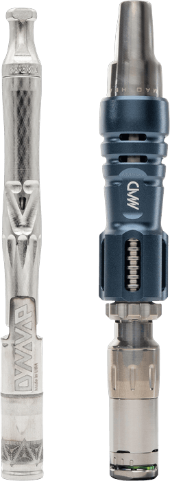 DynaVap UniDyn vs Tempest 2 im direkten Größenvergleich