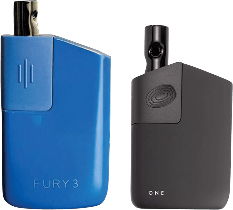 Fury 3 neben dem Planet of the Vapes ONE im direkten Größenvergleich