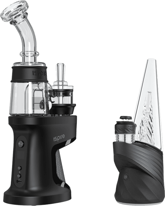 Ispire Daab vs Puffco Peak Pro Größenvergleich