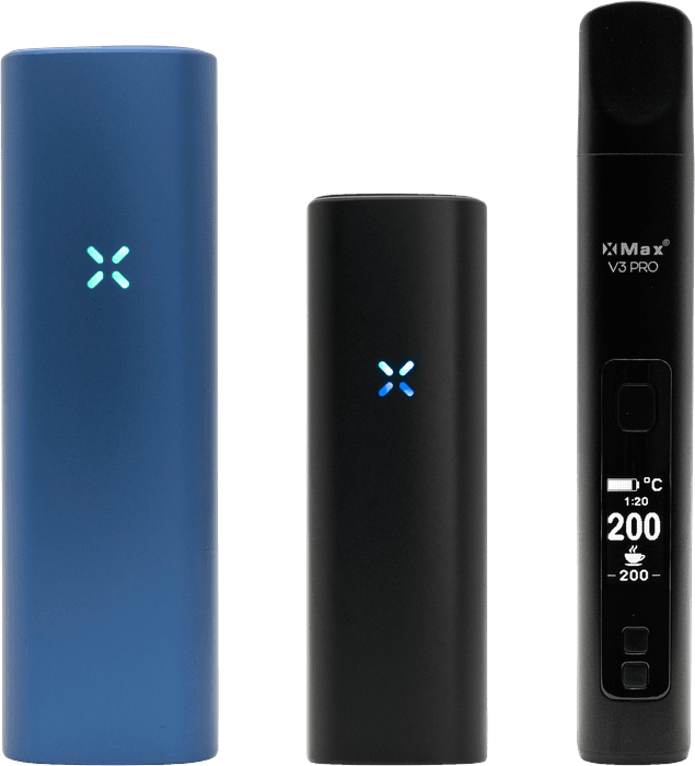 PAX Plus vs PAX Mini 2 vs XMax V3 Pro im Dreier-Größenvergleich