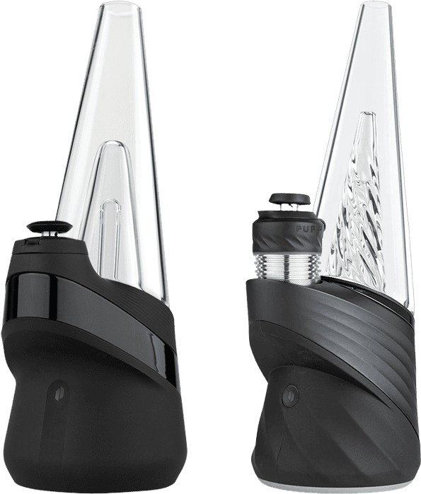 Puffco New Peak vs Puffco Peak Pro size comparison