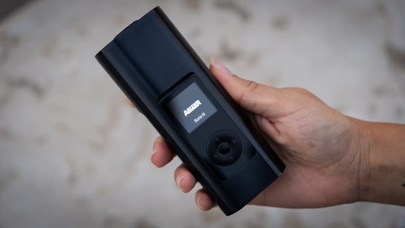 Arizer Solo 3 in use