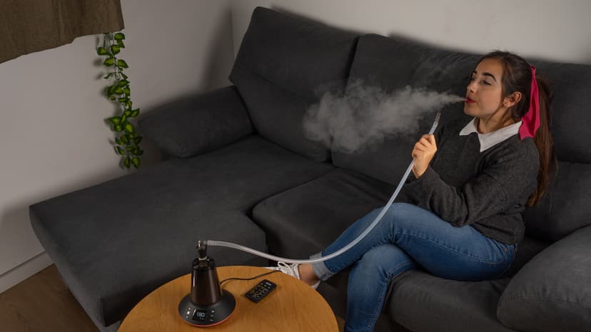 Arizer XQ2 in use