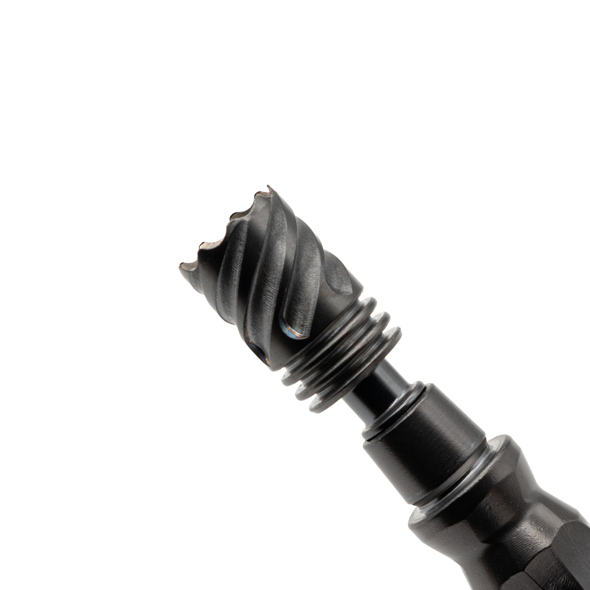 Clean HyperDyn tip and condenser close-up