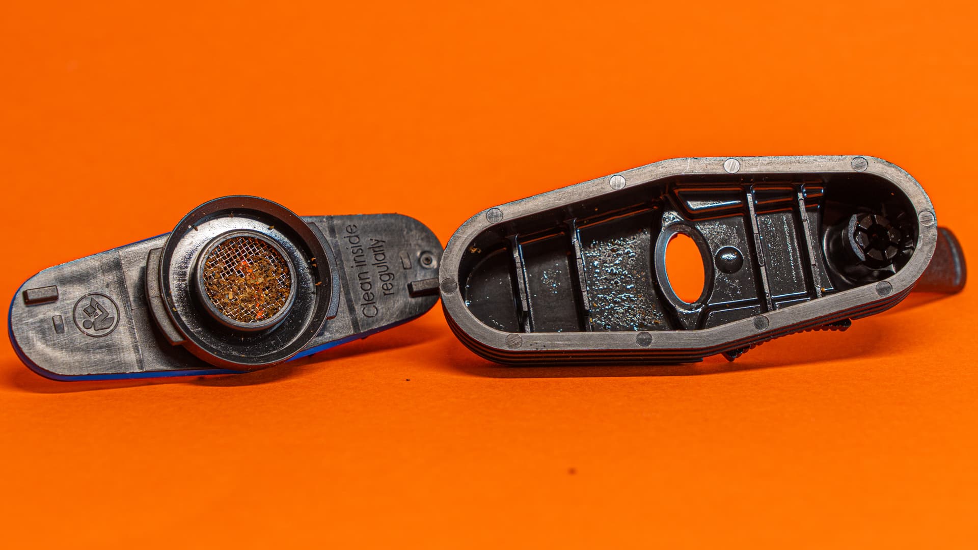 Mighty+ cooling unit split into its two halves