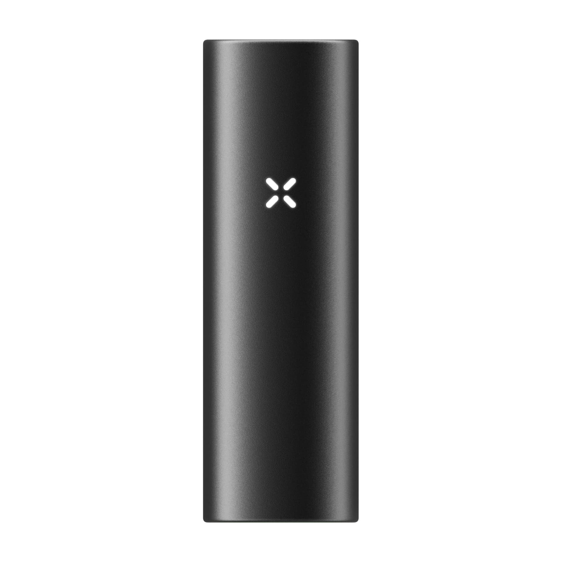 PAX Flow front view showing slim body with X-shaped LED petal indicator