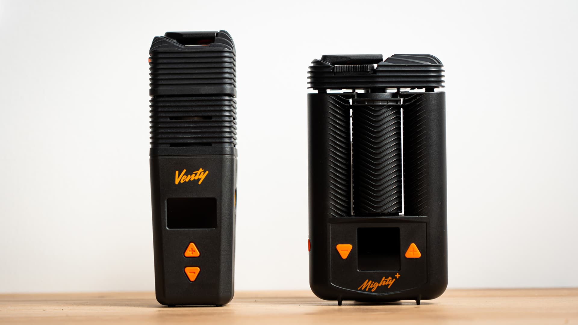 Mighty+ vs Venty side by side
