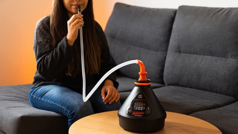 Arizer Extreme Q in use