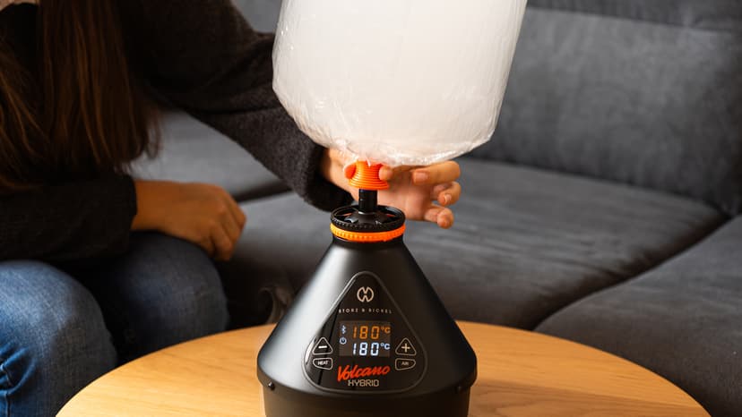 Volcano Hybrid in use