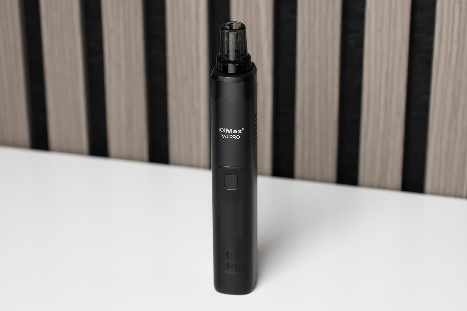 Clean reassembled XMax V4 Pro standing on a table