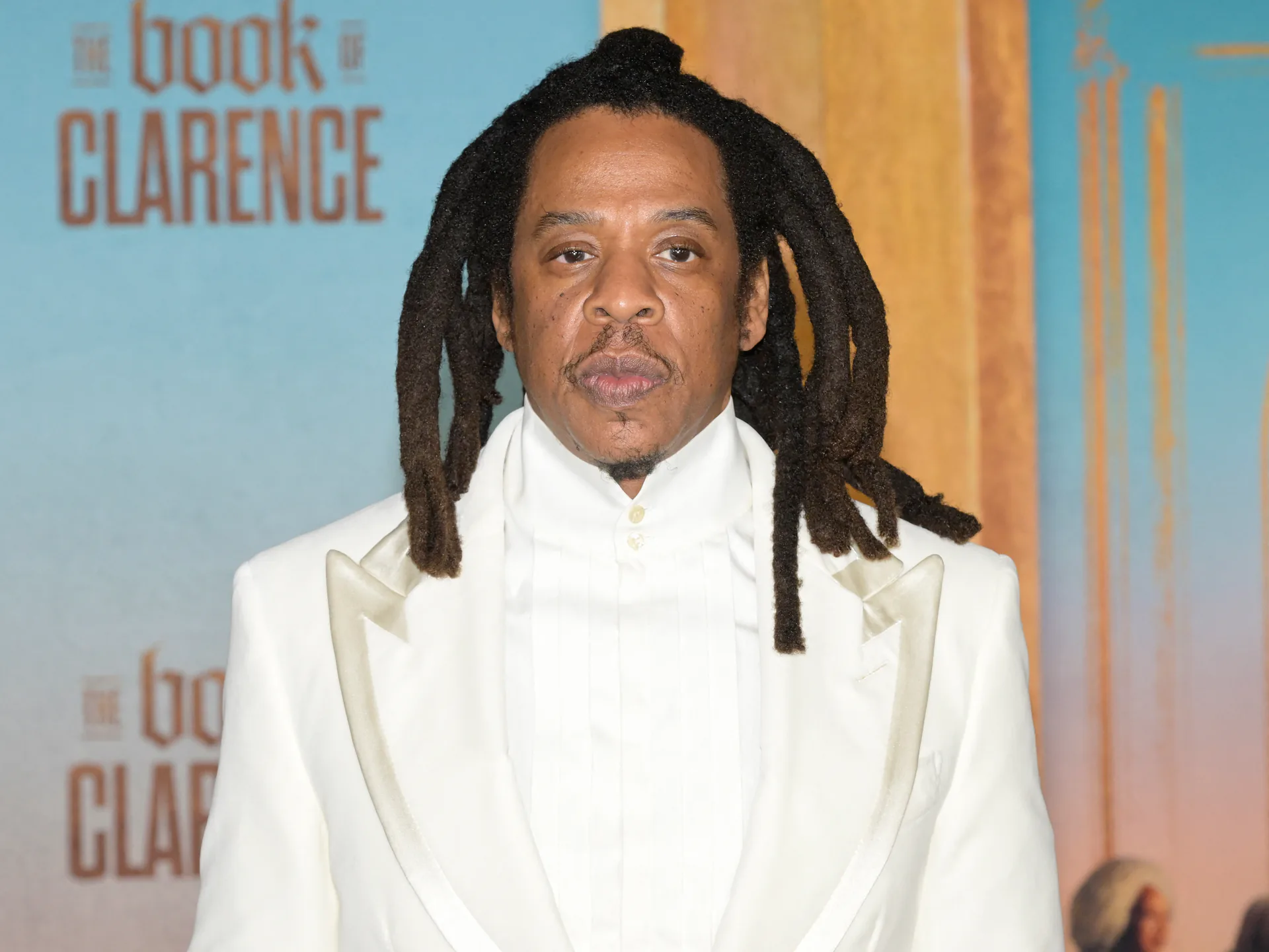 Jay-Z attends the Los Angeles premiere of Sony Pictures' "The Book of Clarence" at the Academy Museum of Motion Pictures in Los Angeles on Jan. 5, 2024.
