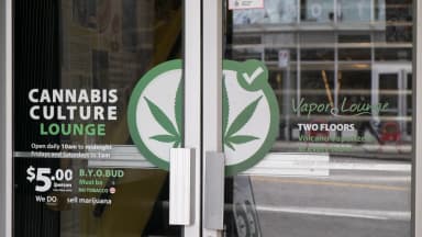 The Cannabis Culture Lounge in Vancouver, British Columbia, photographed in 2019. San Francisco's draft cannabis cafe rules would govern similar consumption lounges in the city. (Paul Sableman/Wikimedia Commons (CC BY 2.0))
